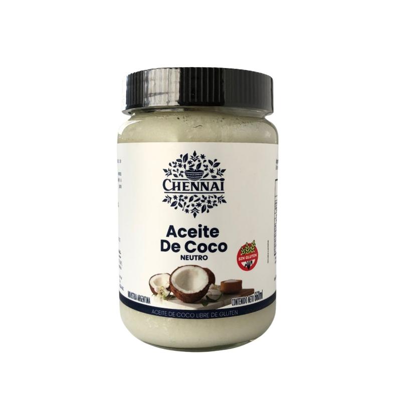 ACEITE DE COCO CHENNAI NEUTRO X 660ML
