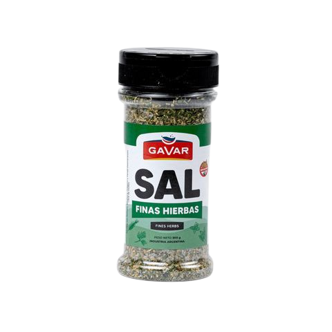 SAL CON FINAS HIERBAS GAVAR 320GR
