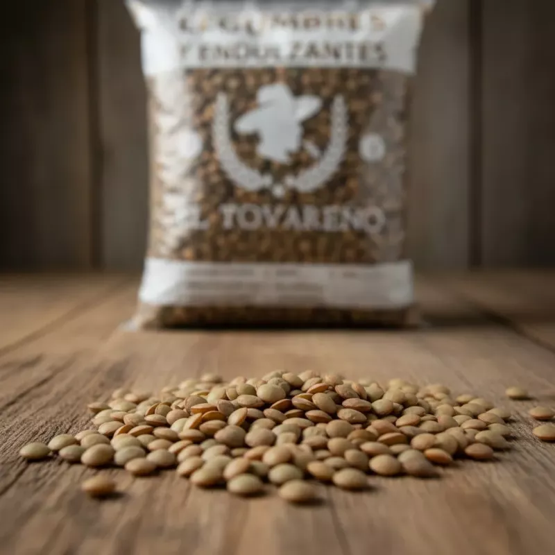 Lentejas En Bolsa De 500grs Tovareño Precio x kilo