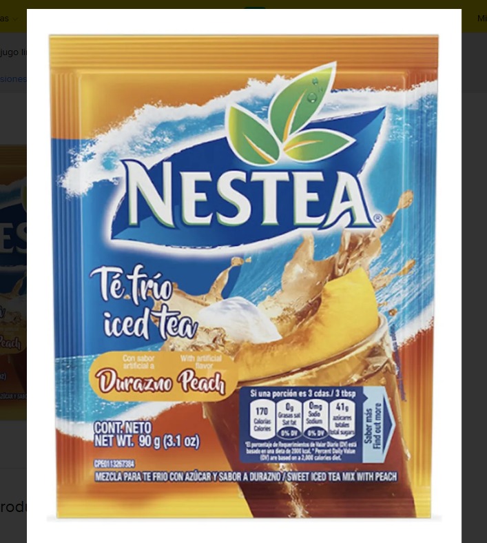 NESTEA DURAZNO 90GR