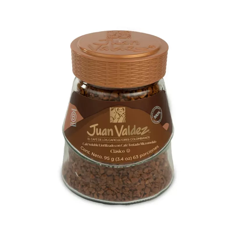 CAFE JUAN VALDEZ LIOFILIZADO CLASICO 95GR