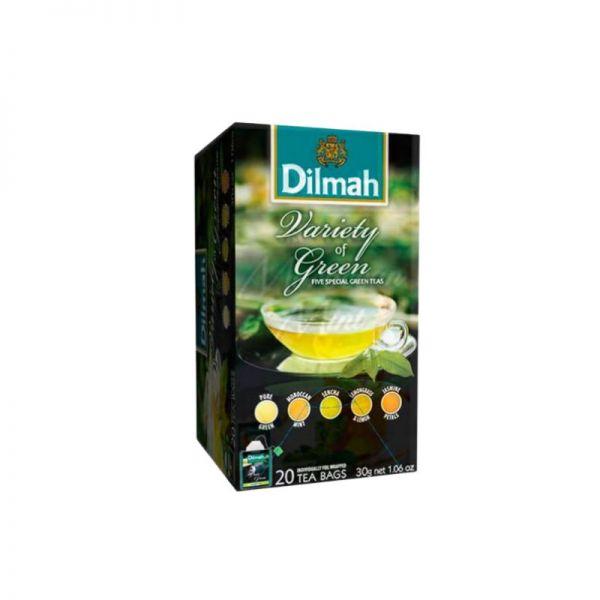 TE DILMAH GREEN VARIETY 20SAQ 40G