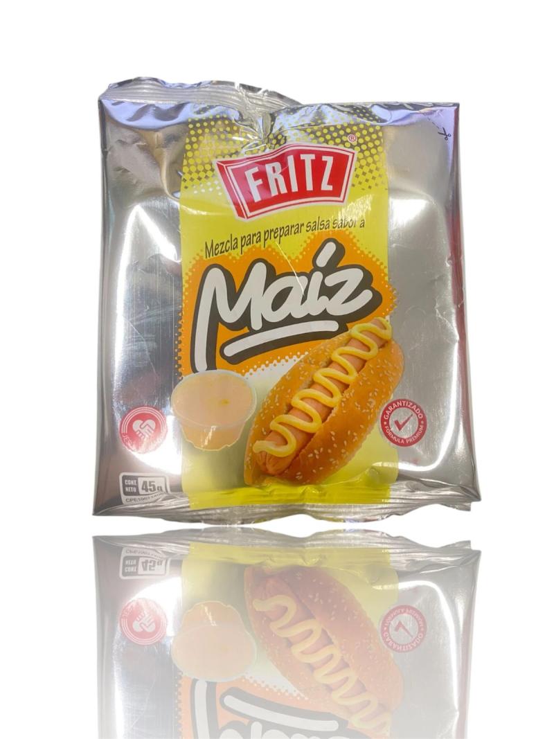 MEZCLA PARA PREPARAR SALSA FRITZ SABOR MAIZ CJX8UND