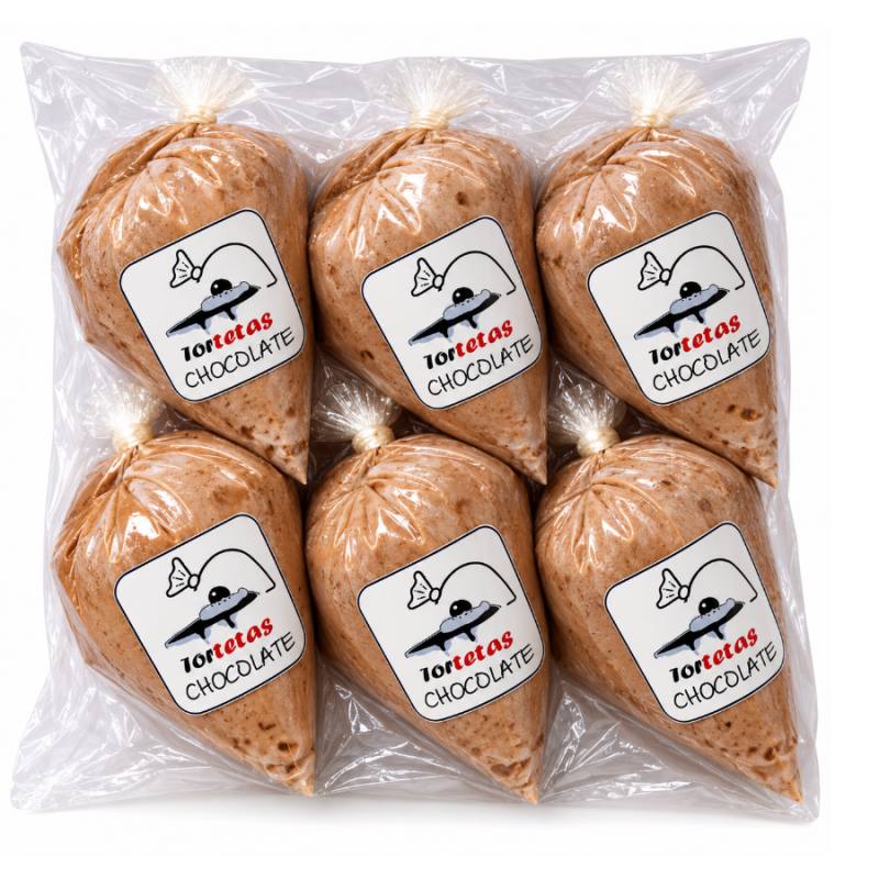 Pack de 6 Helados de Teta Tortetas – Sabor Chocolate