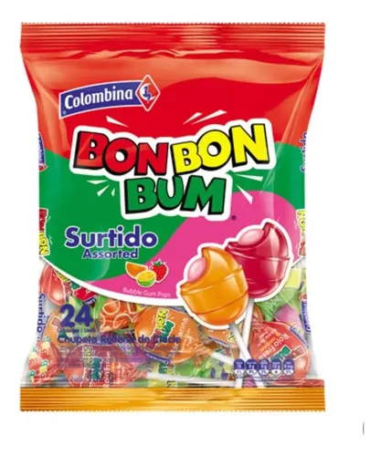 Chupeta Bon Bon Bum x 24und SURTIDA