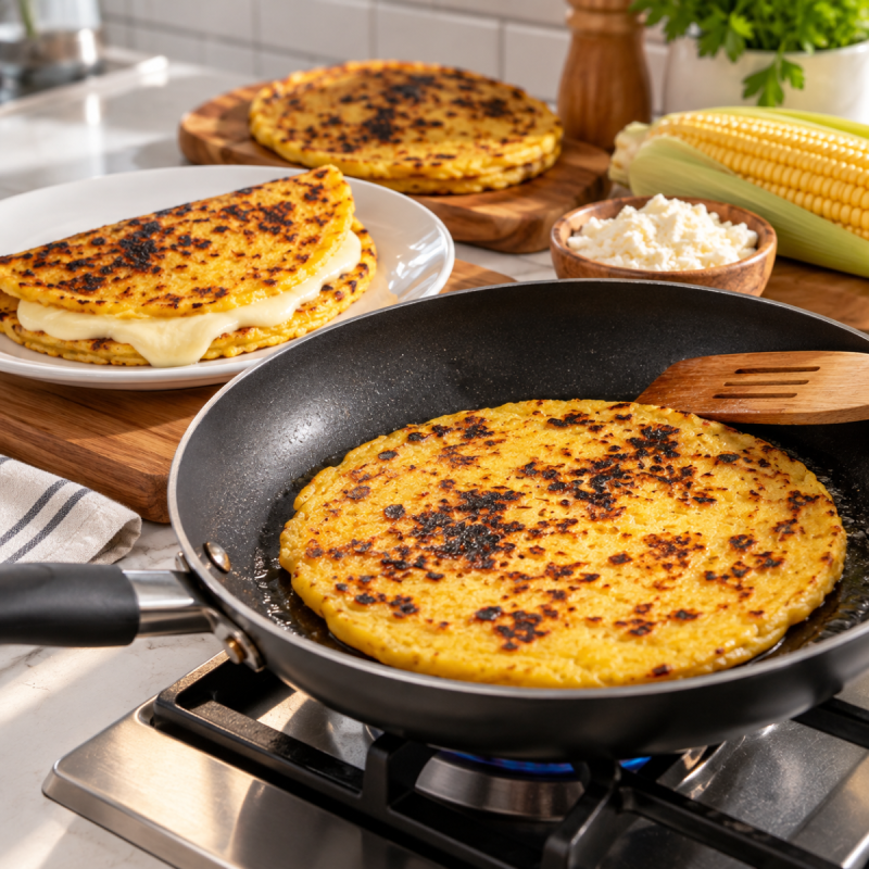 Pack de 6 bolsas de Cachapas de El Llanero – cada bolsa contiene 4 Unidades (600 g)