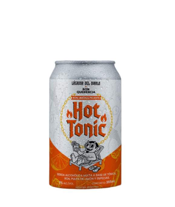 HOT TONIC BEBIDA ALCHÓLICA MIXTA PICANTE X 355ML