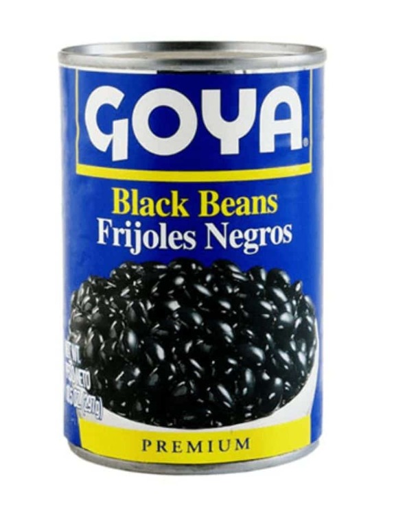 FRIJOLES (CARAOTAS) NEGROS EN LATA GOYA 439GR