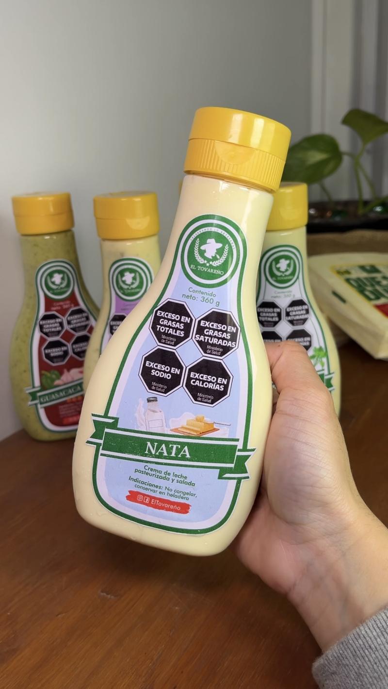 Nata El Tovareño 360g – Cremosa, Casera, lista para servir