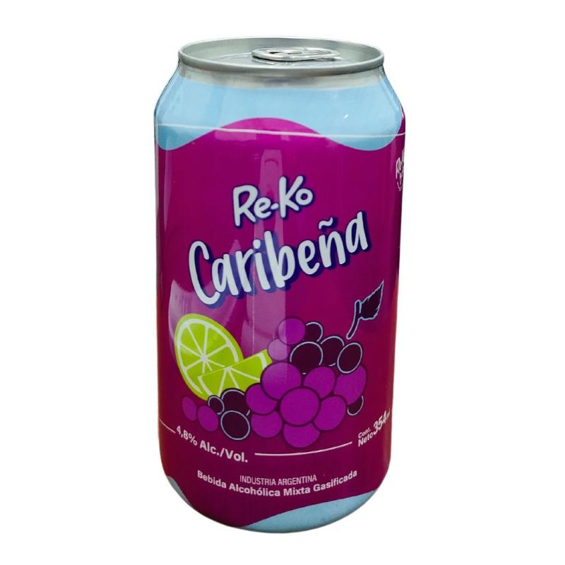 REKO CARIBEÑA SANGRIA 354ML X12UND