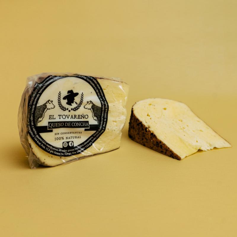 QUESO CONCHA NEGRA PORCIONADO