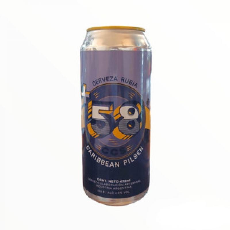 CERVEZA CARIBBEAN PILSEN +58 473CM3