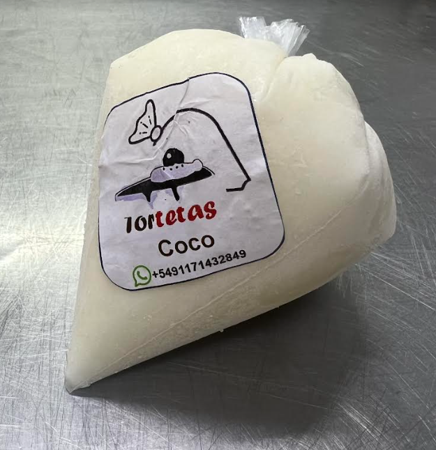TORTETA COCO  190 GRS LA UNIDAD