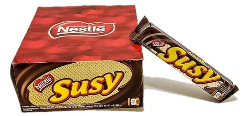 SUSY X CAJA DE 18UNDS X 50GR