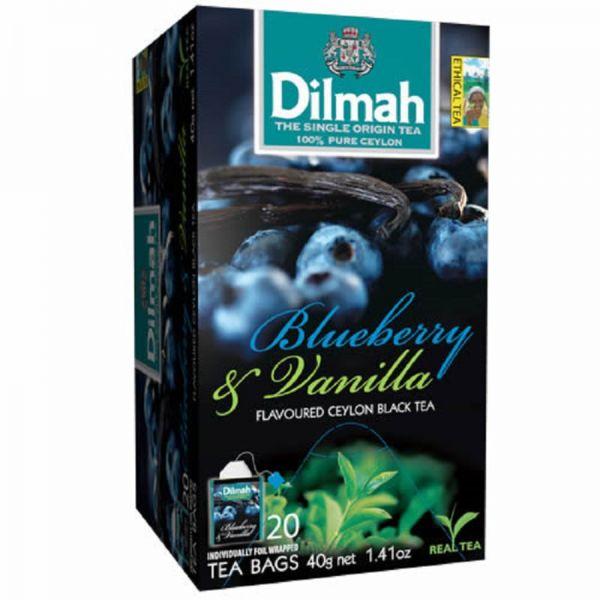 TE DILMAH BLUEBERRY Y VAINILLA X20 SAQ 40G