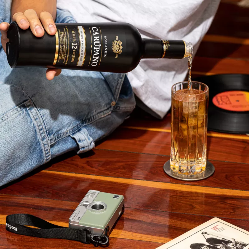 RON AÑEJO CARUPANO RESERVA 12 EXCLUSIVA DE 0,750ML CAJA DE 12 UNDS
