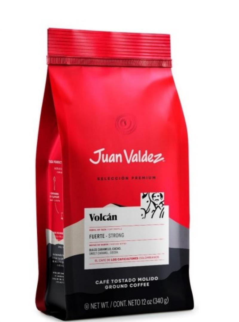 CAFE JUAN VALDEZ VOLCAN MOLIDO 250GX12UND