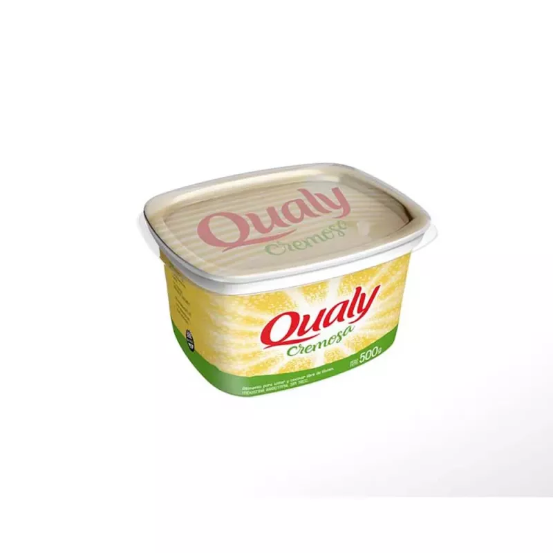 Margarina cremosa Qualy x 500gr BRASILERA