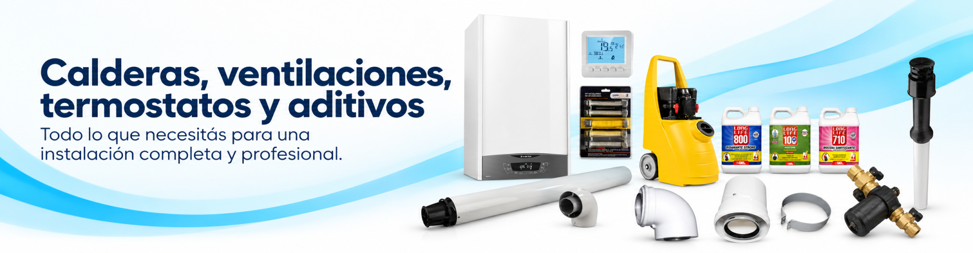 Caldera y accesorios