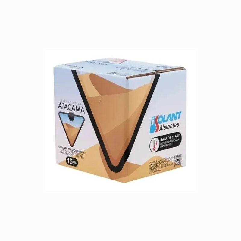 PINTURA PARA TECHOS AISLANTE TERMICO ISOLANT ATACAMA 15 LTS