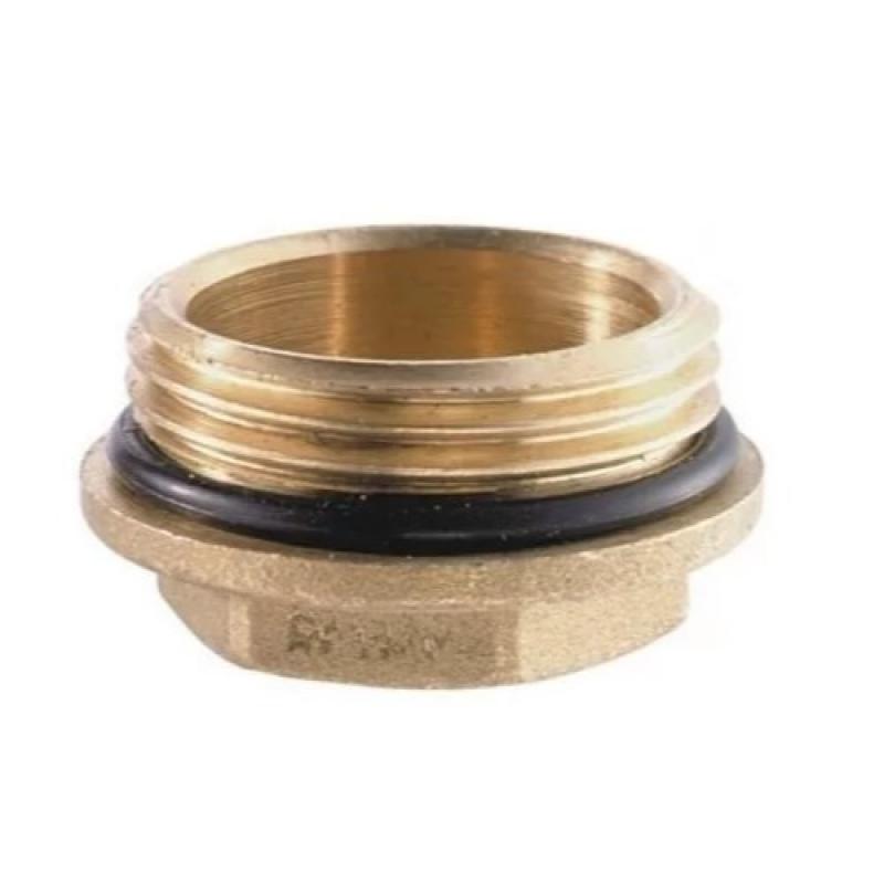 Tapón De Bronce De Ø1  Para Colector
