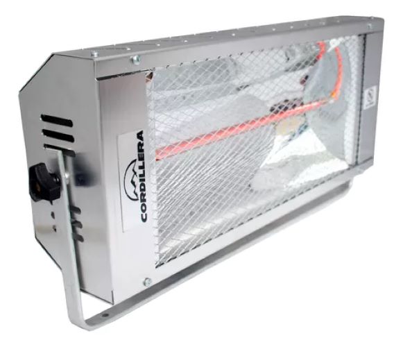 CALEFACTOR PARA EXTERIOR ELECTRICO CORDILLERA 2000W