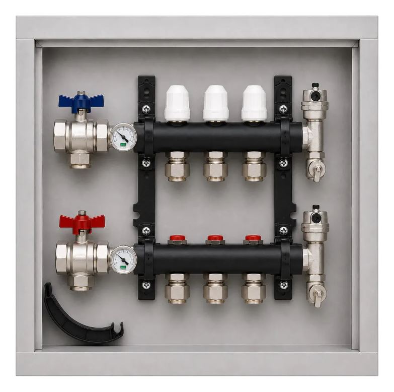 COLECTOR COMPLETO POLIAMIDA LUXUS HIDROFLEX 3 CIRCUITOS 16MM