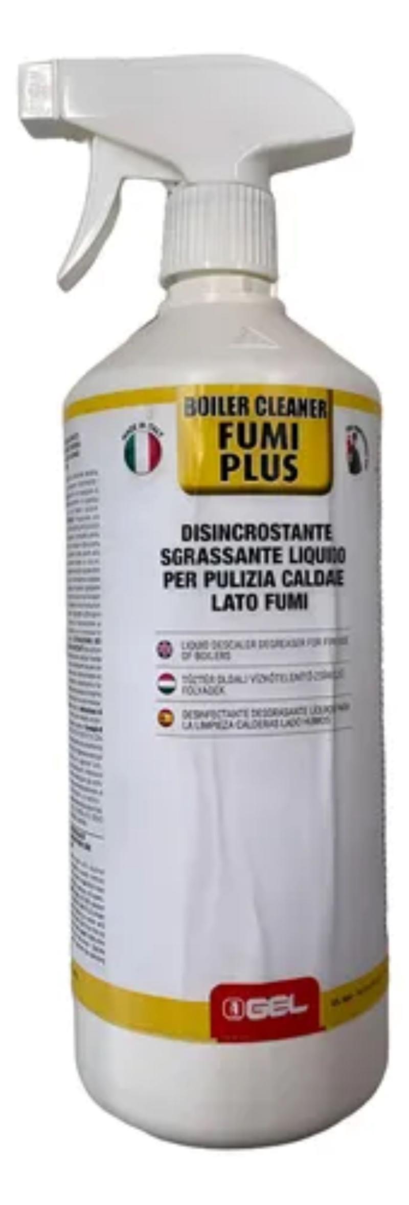 BOILER CLEANER FUMI PLUS GEL LIQUIDO PARA LIMPIAR CAMARA DE COMBUSTION CALDERA CONVENCIONAL