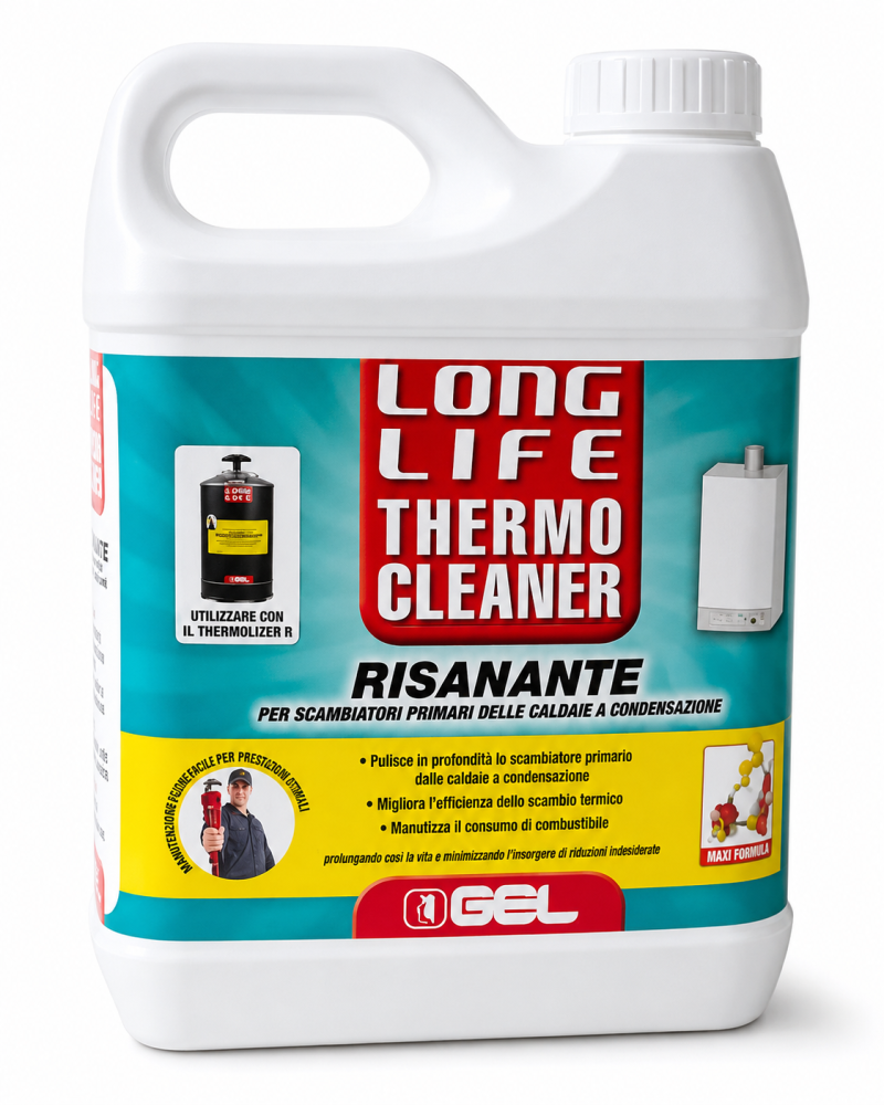 LONG LIFE THERMO CLEANER GEL LIQUIDO DE LIMPIEZA PARA CALDERA DE CONDENSACION