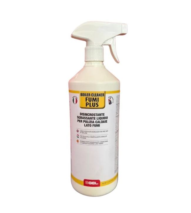 BOILER CLEANER FUMI PLUS GEL LIQUIDO PARA LIMPIAR CAMARA DE COMBUSTION CALDERA CONVENCIONAL