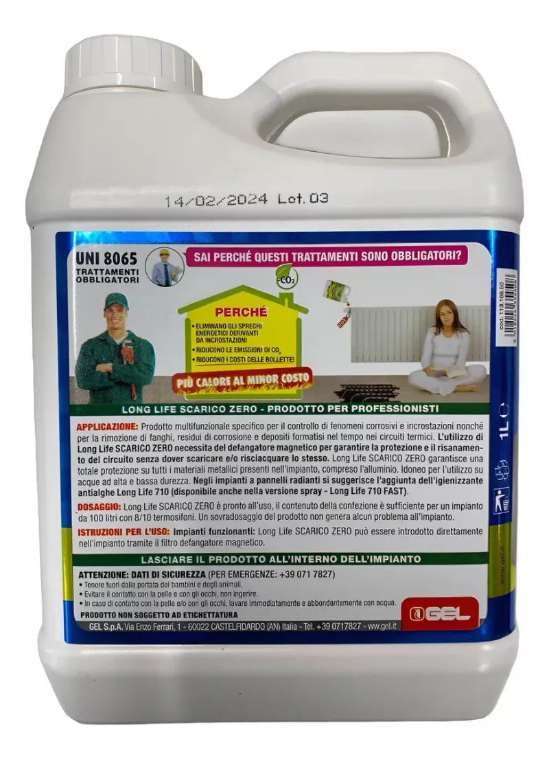 LIQUIDO PARA REHABILITACION Y PROTECCION ( LLL SCAIRO ZERO ) MARCA GEL