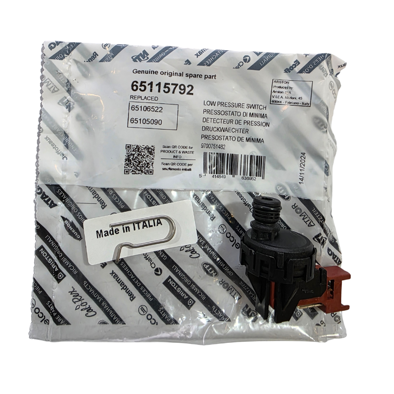 REPUESTO ARISTON PRESOSTATO DE MINIMA Clas Egis