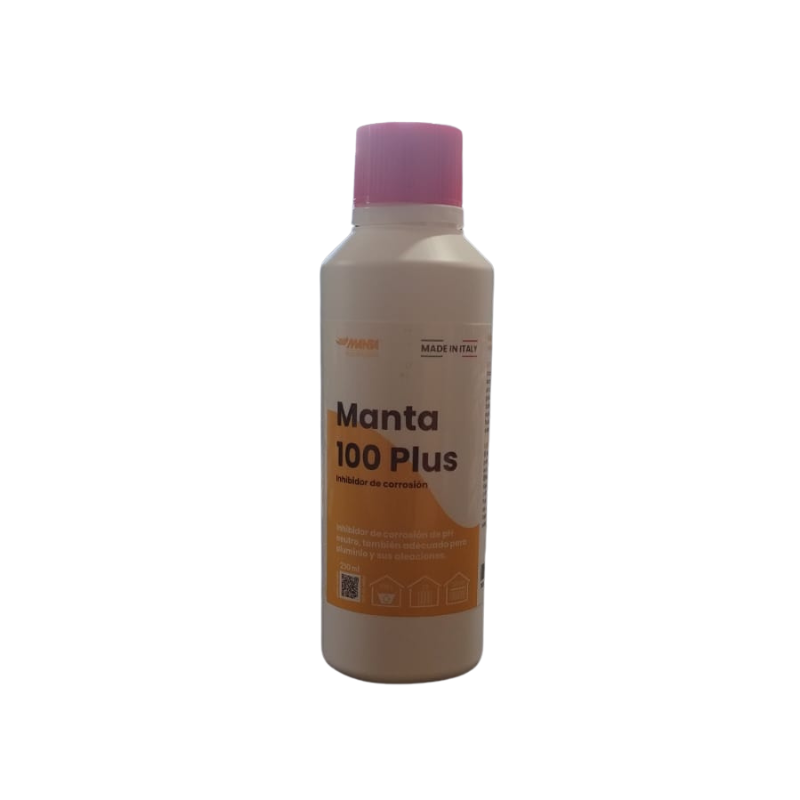 LIQUIDO MANTA 100 PLUS ANTICORROSIVO FILMANTE POS LAVADO 250 ML