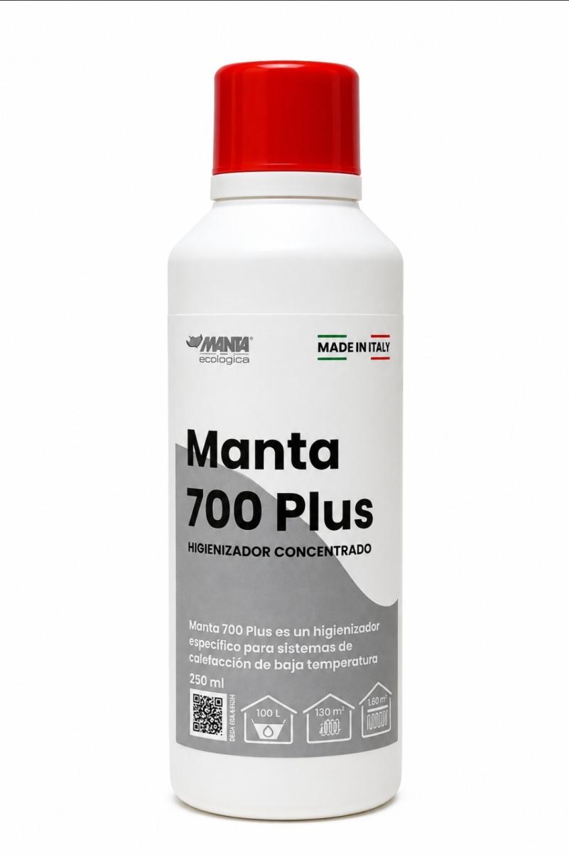 LIQUIDO MANTA 700 PLUS BIOCIDA ALGUICIDA PARA PISO RADIANTE 250 ML