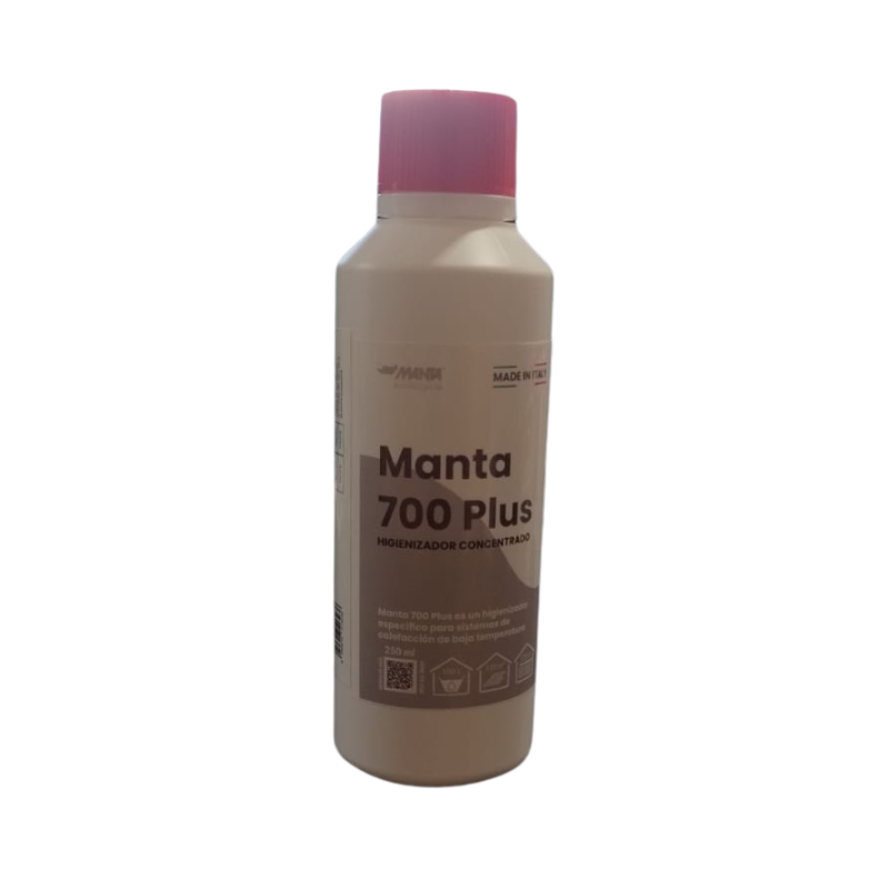 LIQUIDO MANTA 700 PLUS BIOCIDA ALGUICIDA PARA PISO RADIANTE 250 ML