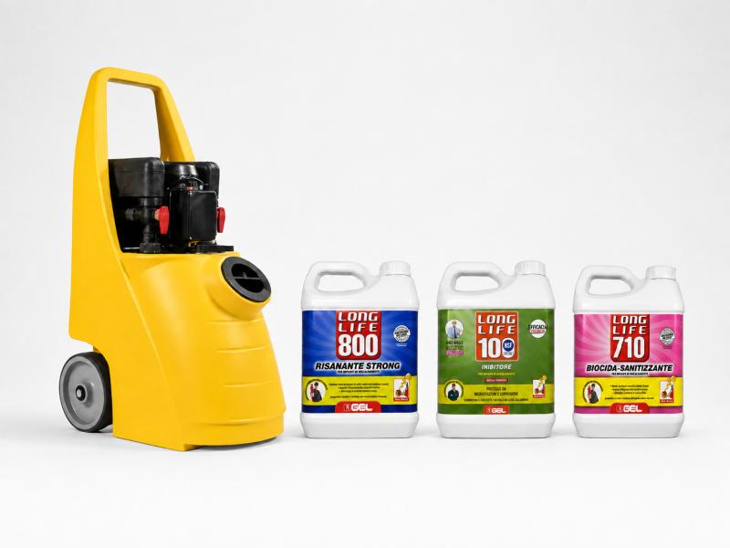 COMBO BOMBA SUPERFLUSH 40 + 6 LIQUIDOS PASIVADORES + 6 LIQUIDOS DISPERSANTE Y LIMPIEZA + 6 LIQUIDOS BIOCIDA