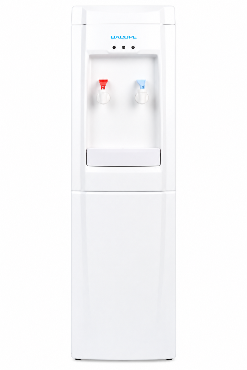 DISPENSER DE AGUA ZAFIRO BALNCO AGUA FRIA Y CALIENTE CON LED