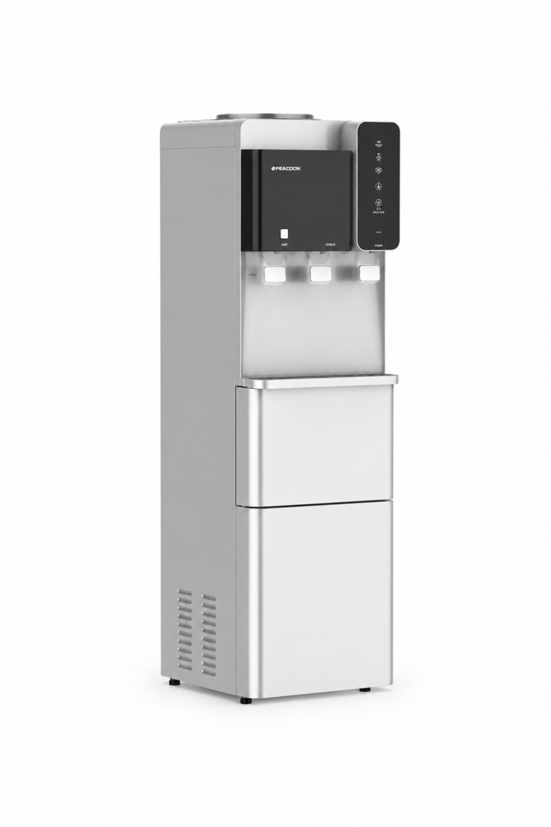 DISPENSER DE AGUA FRIO CALOR PLATINUM DIGITAL CON FABRICADORA DE HIELO