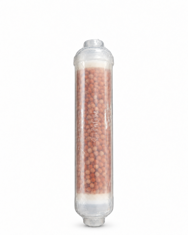 FILTRO LINEAL REMINERALIZADOR 1/4 PARA TRATAMIENTO DE AGUA