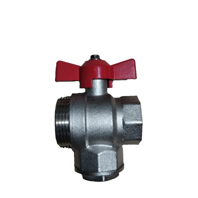 Repuesto Valvula Esferica de 2 Salidas Para Colector Hidroflex con Mariposa roja