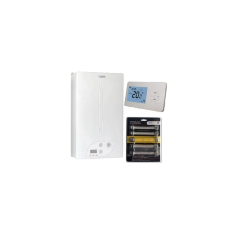 COMBO CALDERA REHAU FONDITAL ANTEA CTFS 24-AF DUAL (TERMOSTATO + FLEXIBLE)