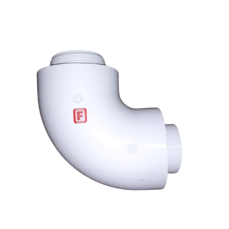CODO COAXIAL A 90º PARA VENTILACION FONDITAL Ø60/100