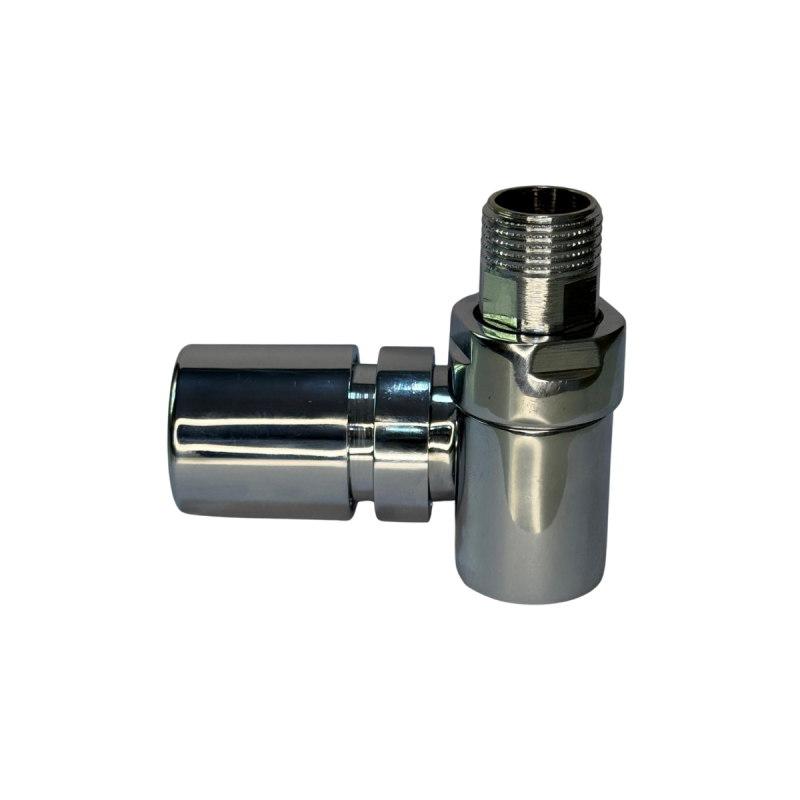 KIT DE VALVULA CONVERSION ELECTRICO PARA TOALLERO A AGUA CROMADO