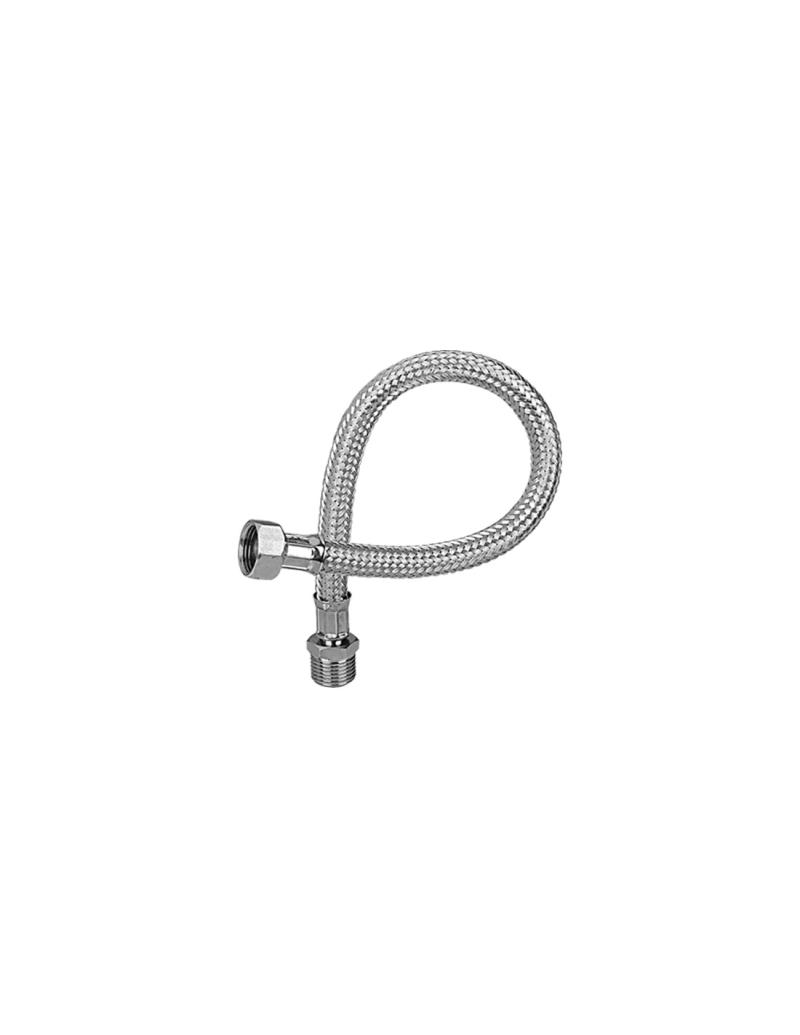 CONEXIONES FLEXIBLE FV MALLADO 1/2 X 30 ACERO PARA AGUA SANITARIA