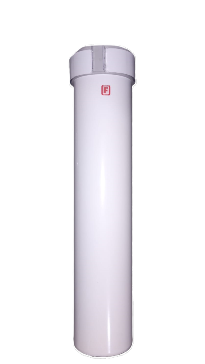 EXTENSION COAXIAL PARA VENTILACION FONDITAL 0.50M Ø60/100