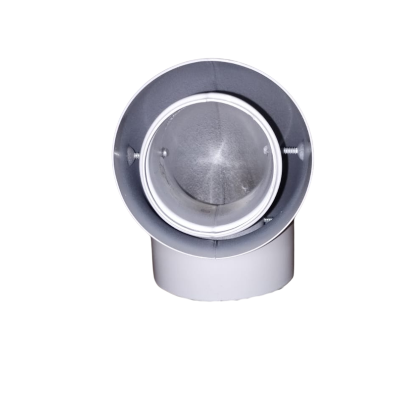 CODO COAXIAL A 90º PARA VENTILACION ARISTON Ø60/100