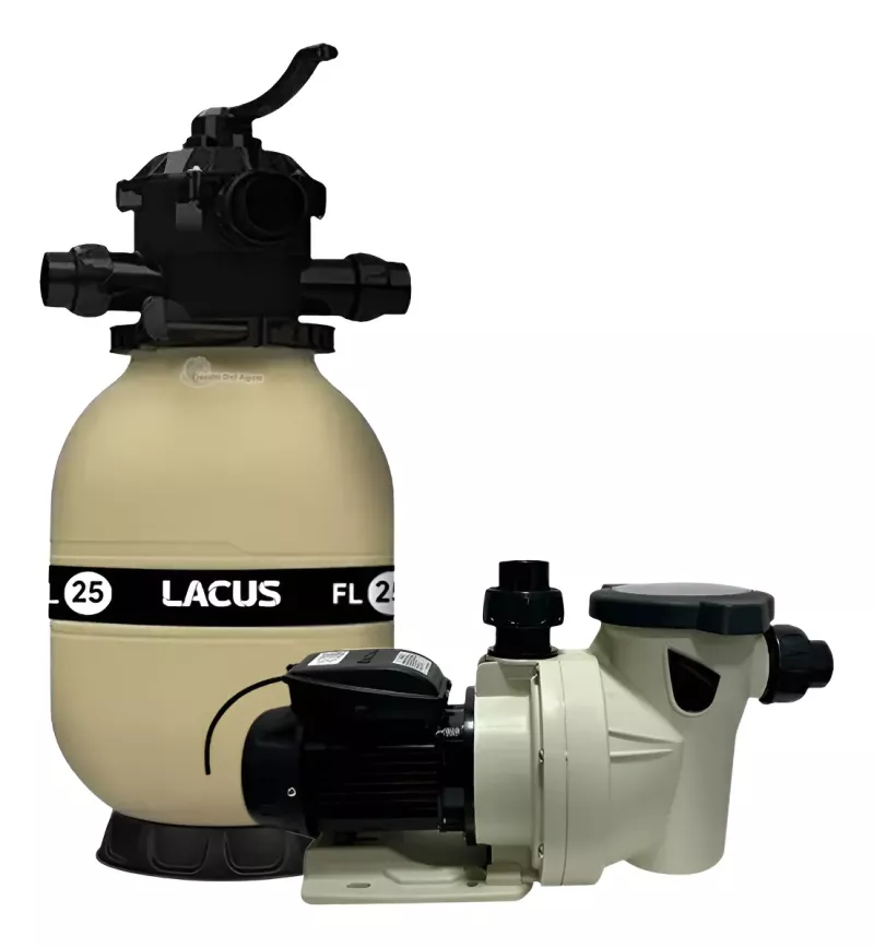 COMBO FILTRO FL 25 BOMBA FIT 33 1/3HP LACUS PARA PILETA DE 15.000 LTS