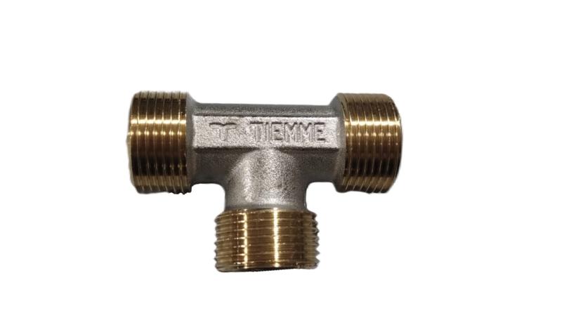 TIEMME - TEE 3/4" RAPIDO PARA ADAPTADOR DE TUBO