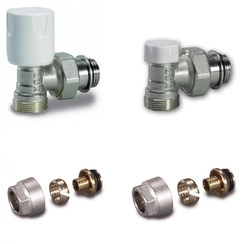 Conjunto De Valvula Y Detentor Escuadra Easy Con/adapt 16