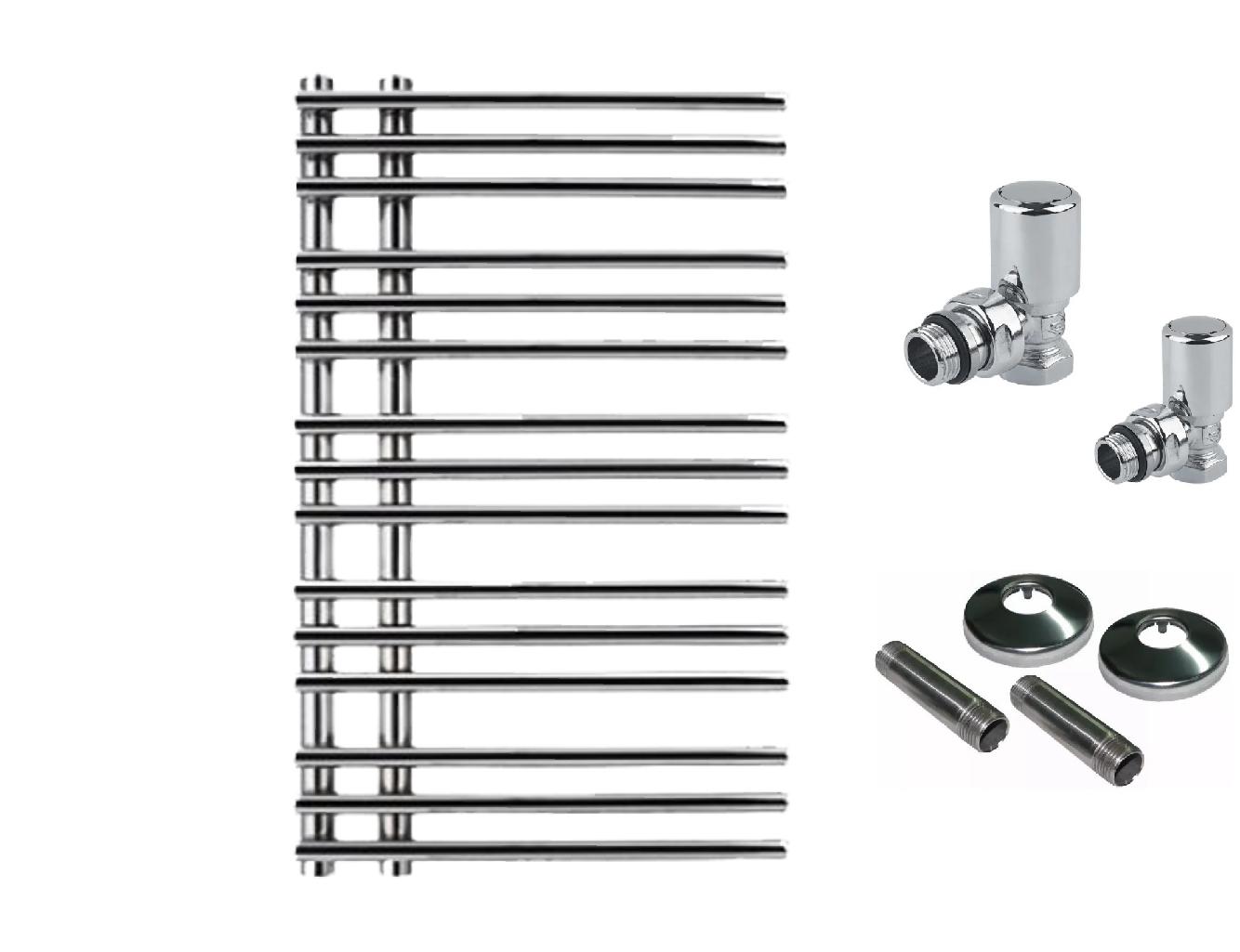 TOALLERO DE AGUA EUTERMA LUXUS 9000 CROMO + COMBO DISEÑO